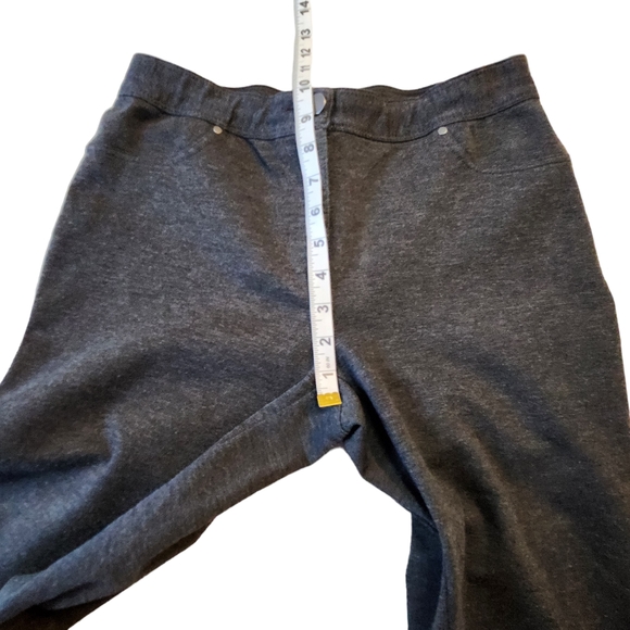 Chico’s Women’s Gray Stretch Soft Pants Size 00 (2) C17 - Picture 4 of 8
